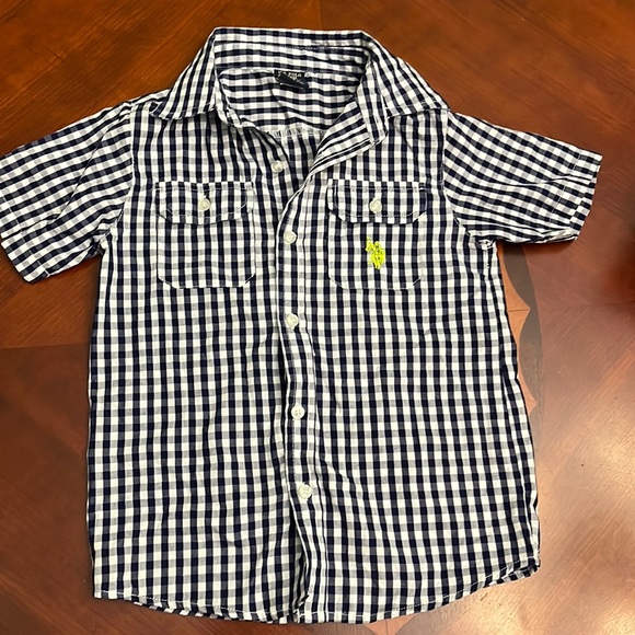 white bottom down polo